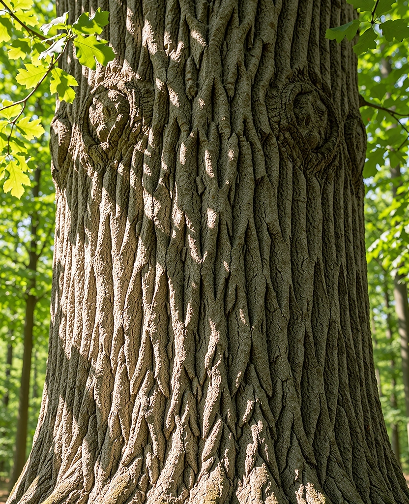 The ancient oak, symbol of Serbian resilience